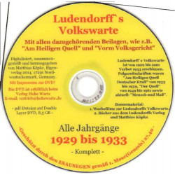 Ludendorffs Volkswarte Alle Jahrgänge