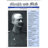 Mensch und Maß, 4/2018