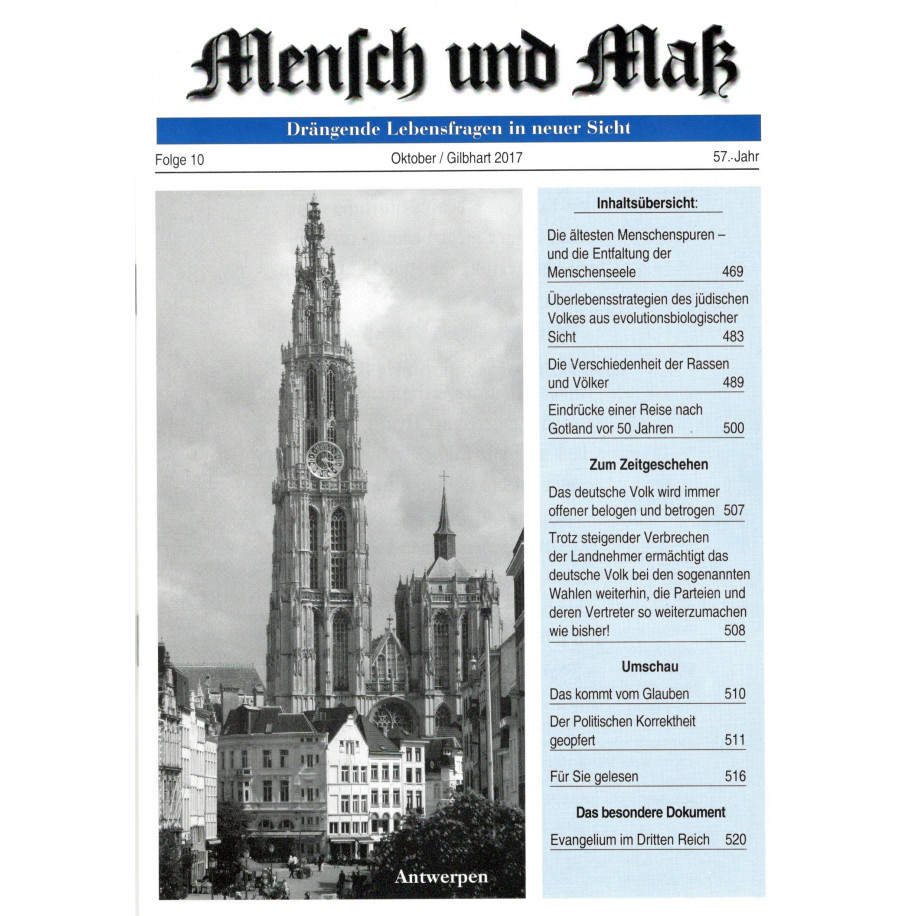 Mensch und Maß, 10/2017