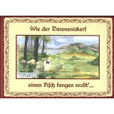 Poschenrieder, Thorwald,  Wie der Daumenickerl einen Fisch  fangen wollt