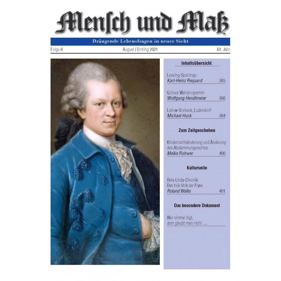 2021/ 08 Mensch und Maß digital