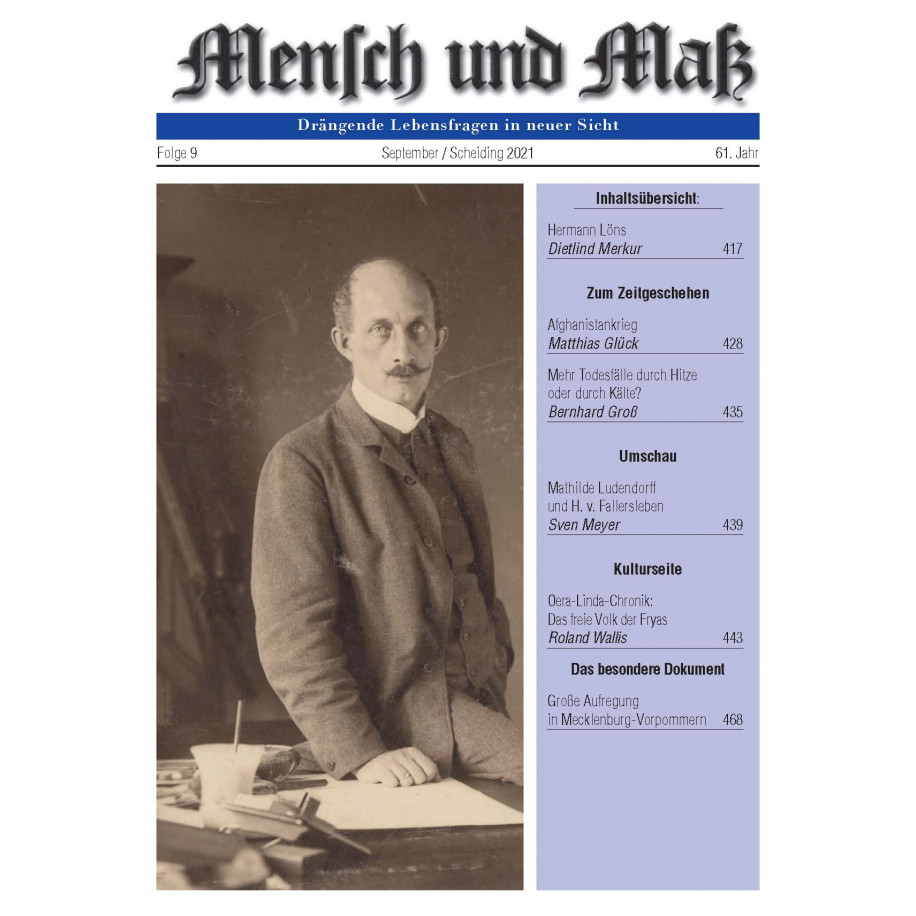 2021/ 09 Mensch und Maß
