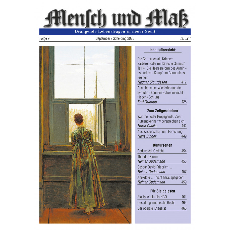 2025/09 Mensch und Maß Druckausgabe
