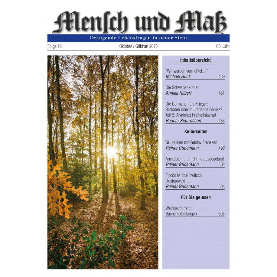 2025/10 Mensch und Maß Druckausgabe